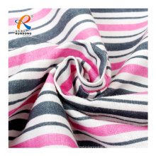 100% cotton vertical stripe hospital gown fabric for medical uniform